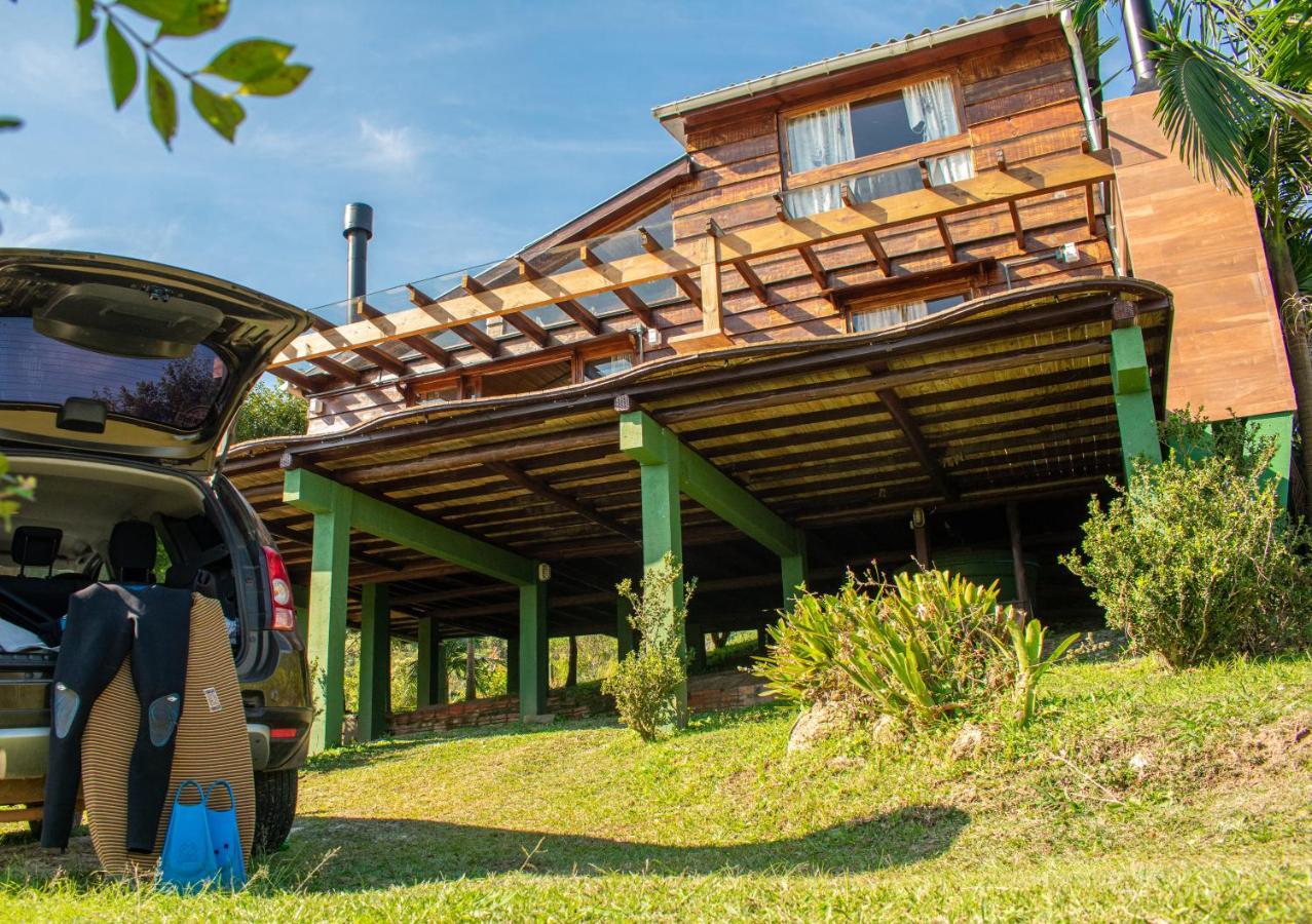 Chale Da Ferrugem Villa Garopaba Ngoại thất bức ảnh